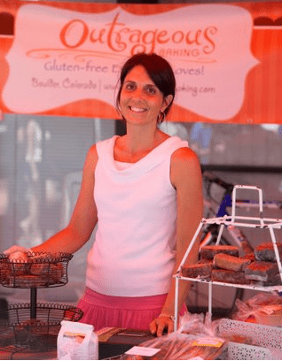 Pamela at the Boulder Farmers Market!