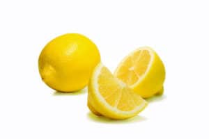 cut lemons for cancer preventive