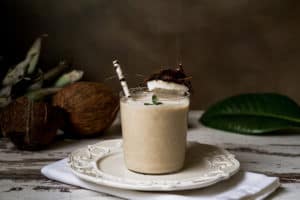 smoothie made of Coconut Milk