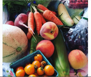 fresh fruits and vegetables