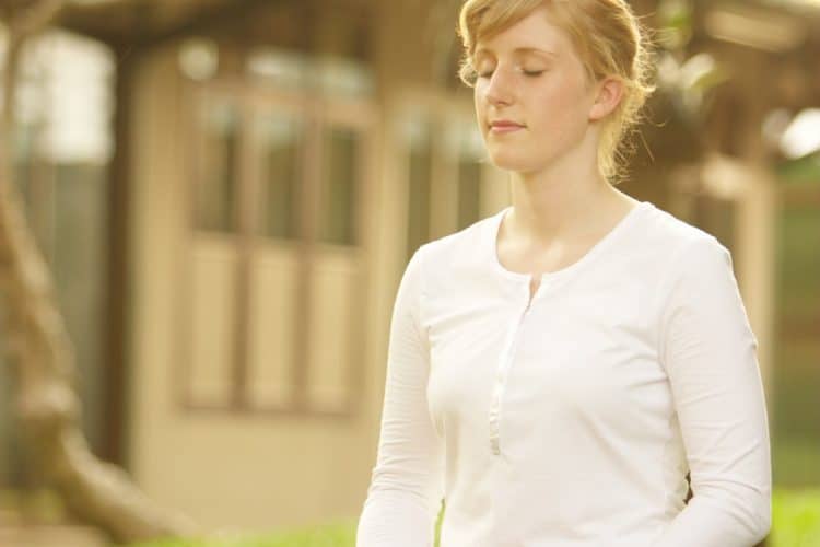 Woman Meditating