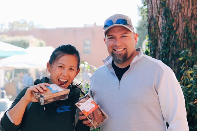 Happy Customers holding OB breads