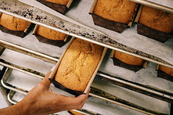 Inspecting Bread